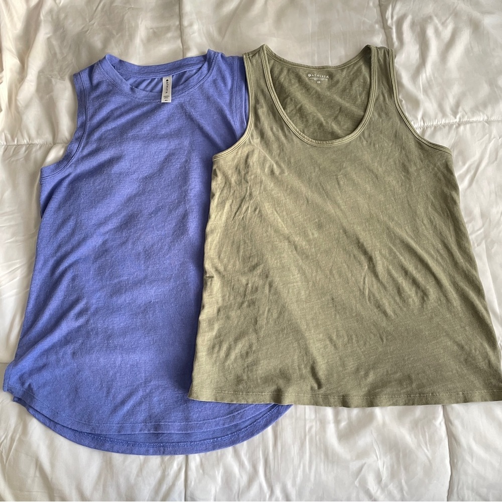 2 Athleta Tank Top Bundle XS​